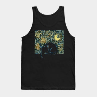 Starry Cat Tank Top